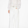 Valda Openwork Cotton Voile Shirt