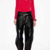 Vandalia Top in Gathered Jersey
