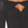 Vandalia Top in Gathered Jersey