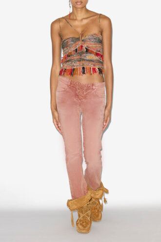 Vanel Laced Denim Jeans