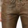 Vanel Shiny Lambskin Leather Pants