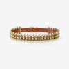 Varana Leather and Metal Belt