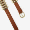 Varana Leather and Metal Belt