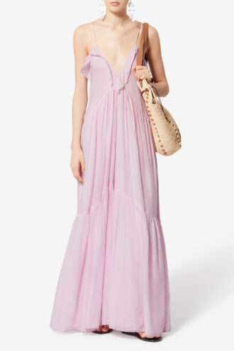 Vasma Strappy Cotton Voile Dress