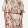 Veelia Lightweight Printed Cotton Voile Top
