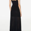 Velma Long Pleated Knit Dress