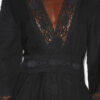 Veona Long Cotton and Linen Blend Dress