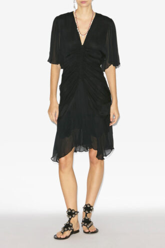 Vivienne Short Muslin Dress
