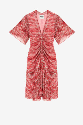 Vivienne Short Printed Muslin Dress