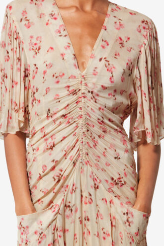 Vivienne Short Printed Muslin Dress