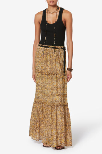 Volomia Frilly Organic Cotton Voile Skirt
