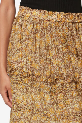 Volomia Frilly Organic Cotton Voile Skirt