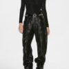 Vonda Draped Top in Plain-Colored Jersey