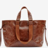 Wardy Shiny Leather Tote Bag