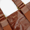 Wardy Shiny Leather Tote Bag
