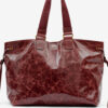 Wardy Shiny Leather Tote Bag