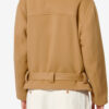 Warna Men’S Short Virgin Wool and Cashmere Coat