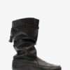 Welky Grained Leather Boots