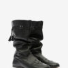 Welky Grained Leather Boots