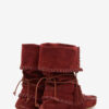 Winki Boots in Braided and Suede Leather