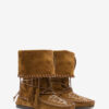 Winki Boots in Braided and Suede Leather