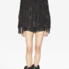 Winki Boots in Braided and Suede Leather