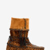 Winki Woven Suede Leather Boots