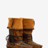 Winki Woven Suede Leather Boots