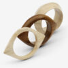 Wood Eye Bracelet Set