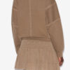 Yaele Faded Topstitched Jersey Sweatshirt