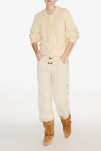 Yara Cable Knit Cardigan