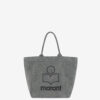 Yenky Small Cotton Logo Tote Bag