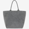 Yenky Washed Cotton Logo Tote Bag