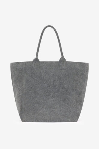 Yenky Washed Cotton Logo Tote Bag