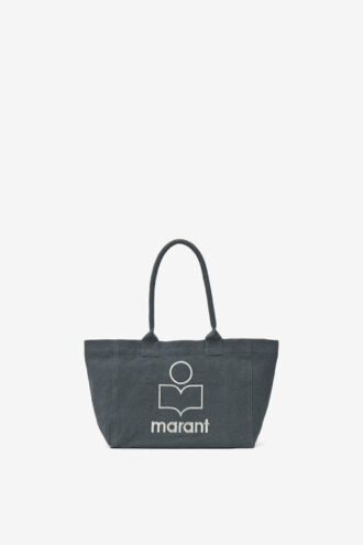Yenky Zipped Faded Cotton Bag with Logo