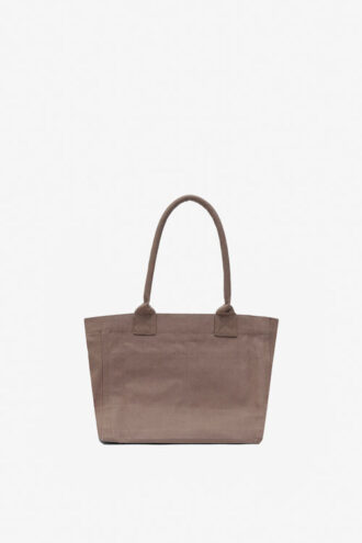 Yenky Zipped Faded Cotton Bag with Logo