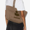 Yenky Zipped Faded Cotton Bag with Logo