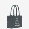 Yenky Zipped Faded Cotton Bag with Logo