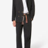 Yostin Pleated Relaxed Fit Cotton Pants
