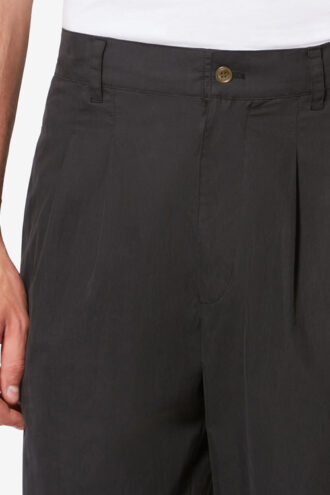Yostin Pleated Relaxed Fit Cotton Pants