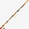 Yulian Stone, Wood, and Pendant Necklace