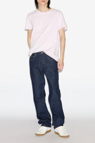 Zafferh Short-Sleeve Plain-Colored Cotton T-Shirt