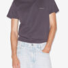Zafferh Short-Sleeve Plain-Colored Cotton T-Shirt