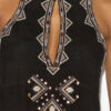 Zahara Embroidered Matka Silk Top