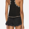 Zahara Embroidered Matka Silk Top