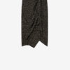 Zaine Flowing Origami Print Skirt