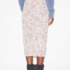 Zaine Printed Draped Skirt