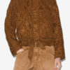 Zakiane Quilted Satin Jacket