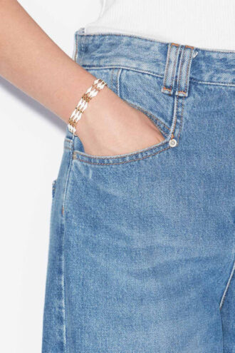 Zaltana Enameled Brass Bracelet