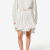 Zame Short Cotton and Silk Floral Dress